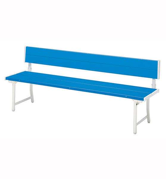 弘益]折りたたみベンチ 背もたれあり FB-2B 幅1506mm / 通販のジャンブレ