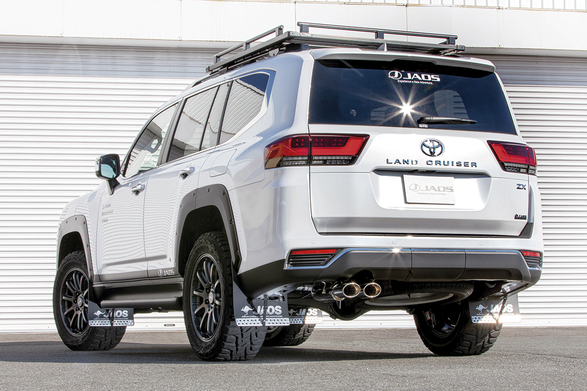 JAOS マッドガード車種別取付キット ランドクルーザー 300系 ZX｜株式