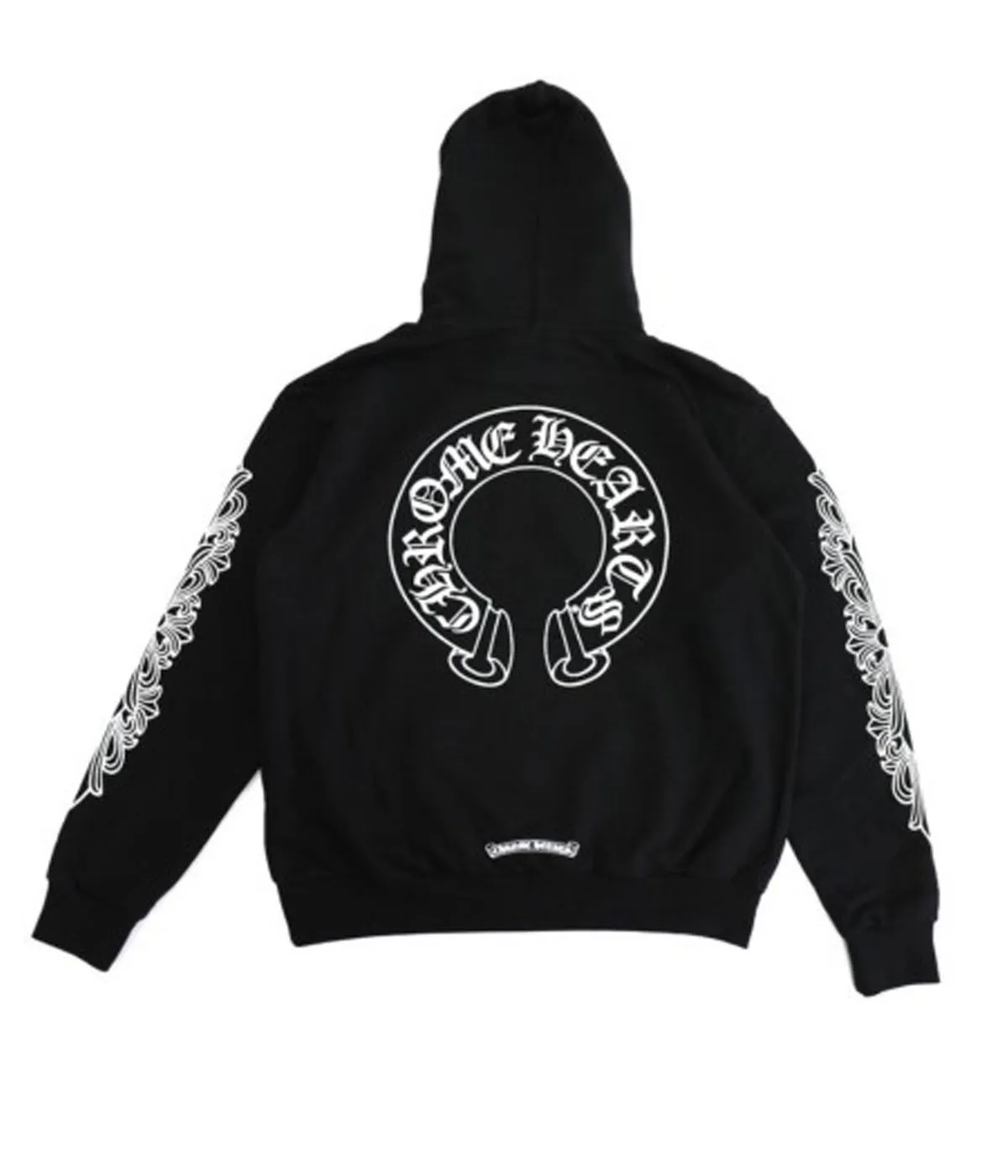 Fleece Floral Cross Chrome Hearts Hoodie - Jacket Makers