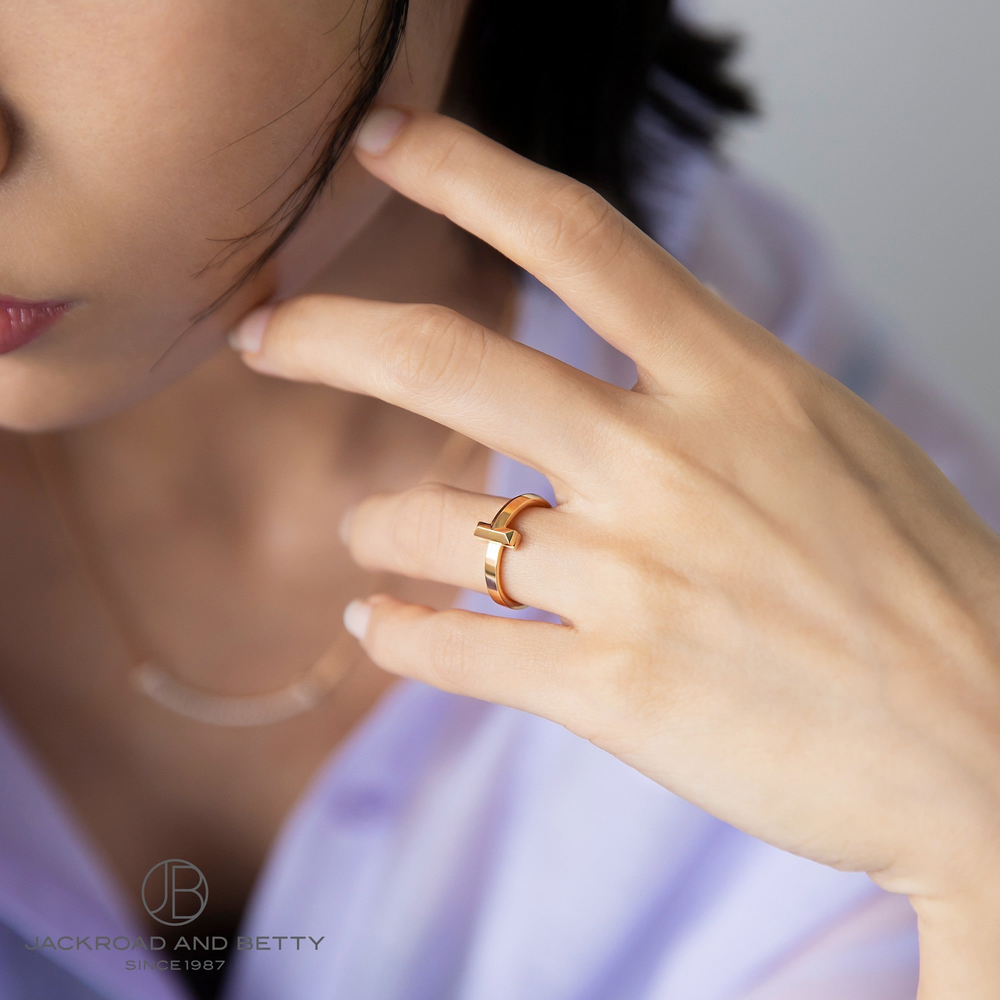 Tワン ナロー リング RG[67797361] T1 Narrow Ring | ティファニー