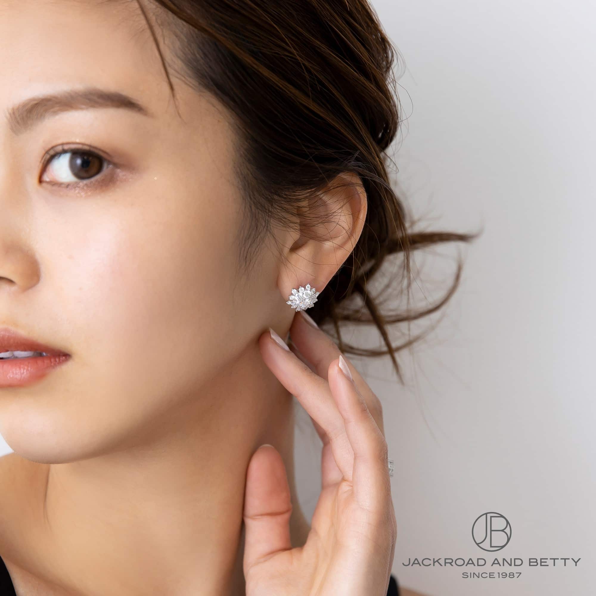 ダイヤモンド ピアス[191754/5R2E02 D:2.80ct] | ノーブランド 新品