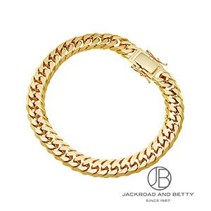 K18 6面 ダブル 30g 20cm ブレスレット 造幣局刻印有り[] bracelet