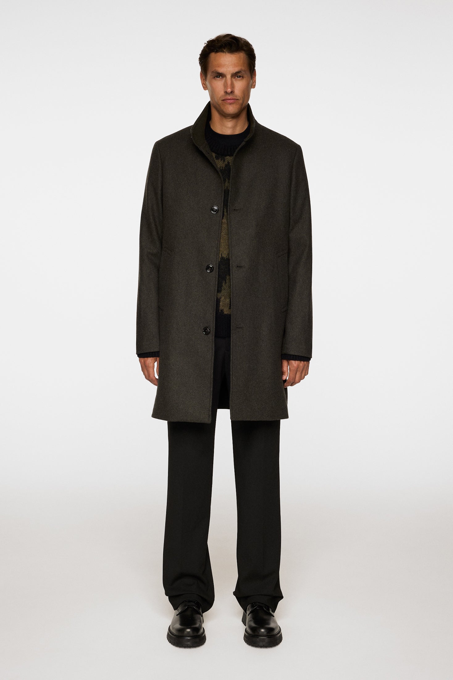 Jesse Melton Coat / Forest Green – J.Lindeberg
