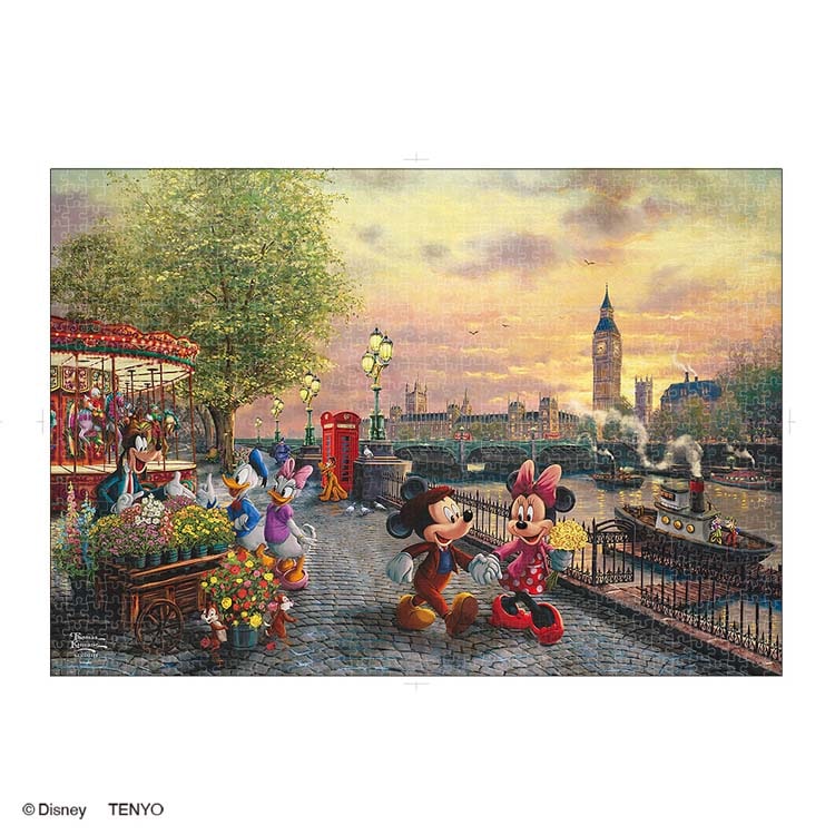 TEN-D1000-853 ディズニー Mickey and Minnie in London 1000ピース