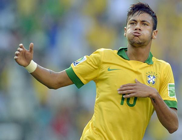 コンフェデレーションズカップ1次リーグ…：ブラジルの星 ネイマール