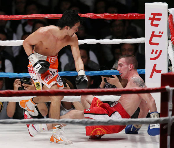 プロボクシングの世界タイトルマッチ12回戦は2…：神の左 山中慎介