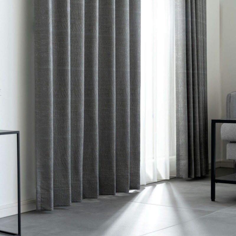 ピカデリー カーテン JE-86008 グレー ｜ジャストカーテン