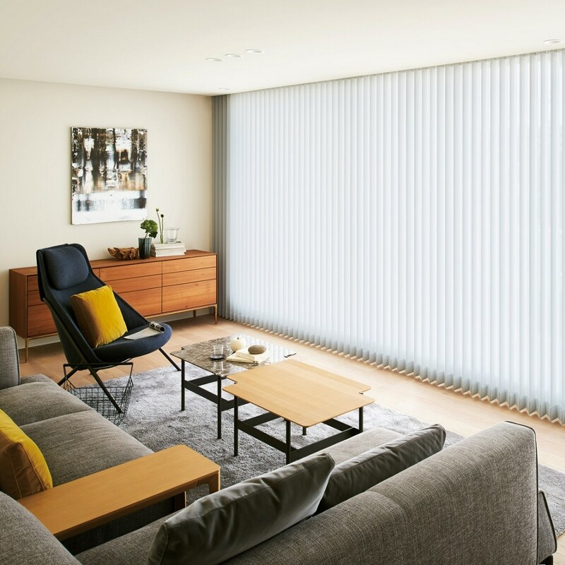 バーチカルブラインド-リーチェ遮熱- ピュアホワイト A8768 ｜ジャスト