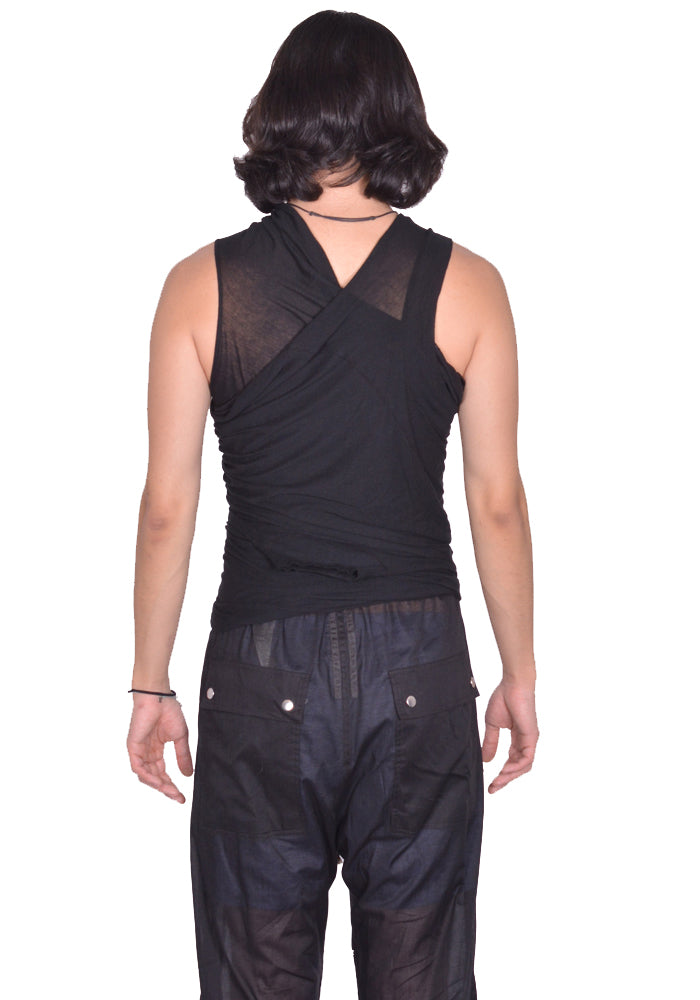 DOSHABURI通販｜RICK OWENS MEN HOLLYWOOD BANANA T-SHIRT BLACK SS25