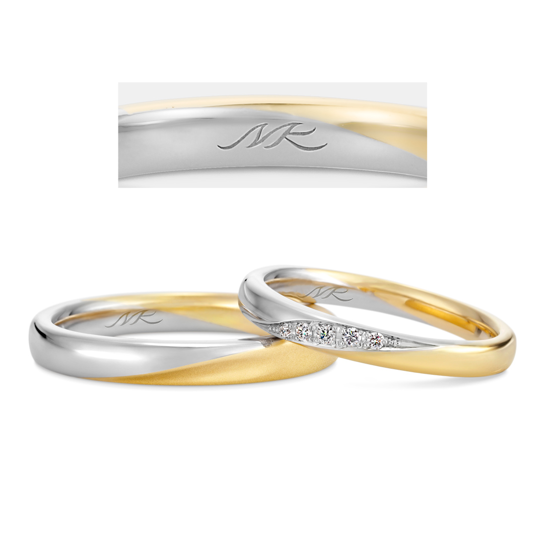 オーダーメイド刻印リング[engraved-ring]｜結婚指輪（マリッジリング）