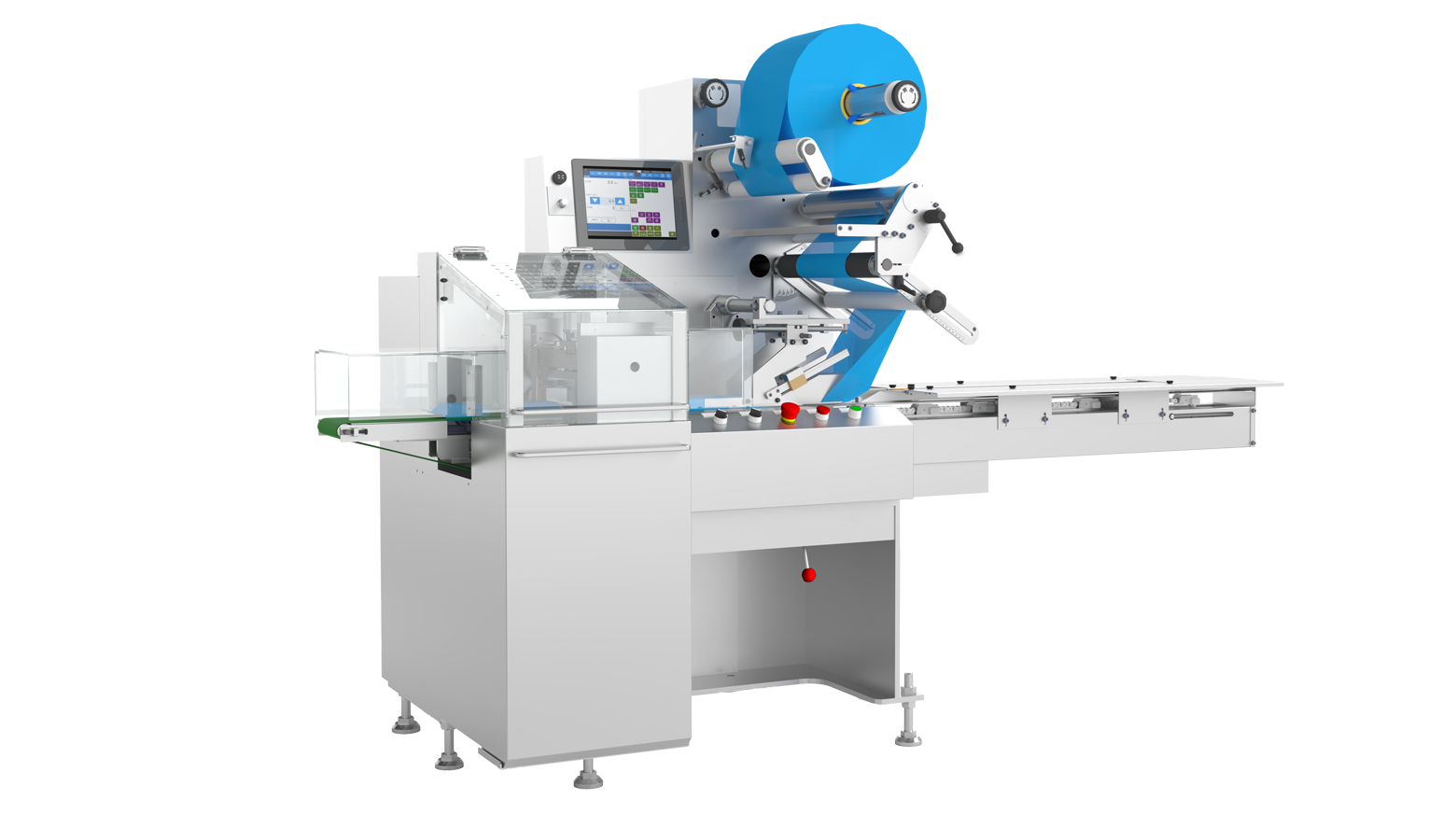 横ピロー自動包装機｜自動包装機の開発・製造・販売を行う大森機械工業