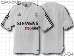 レアル・マドリード ADIDAS ユニフォームショップ 2003-2004 Home