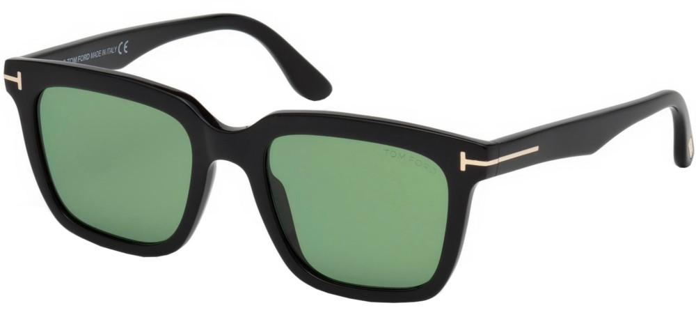 Tom Ford MARCO-02 FT 0646 men Black Squared Sunglasses – Otticanet USA