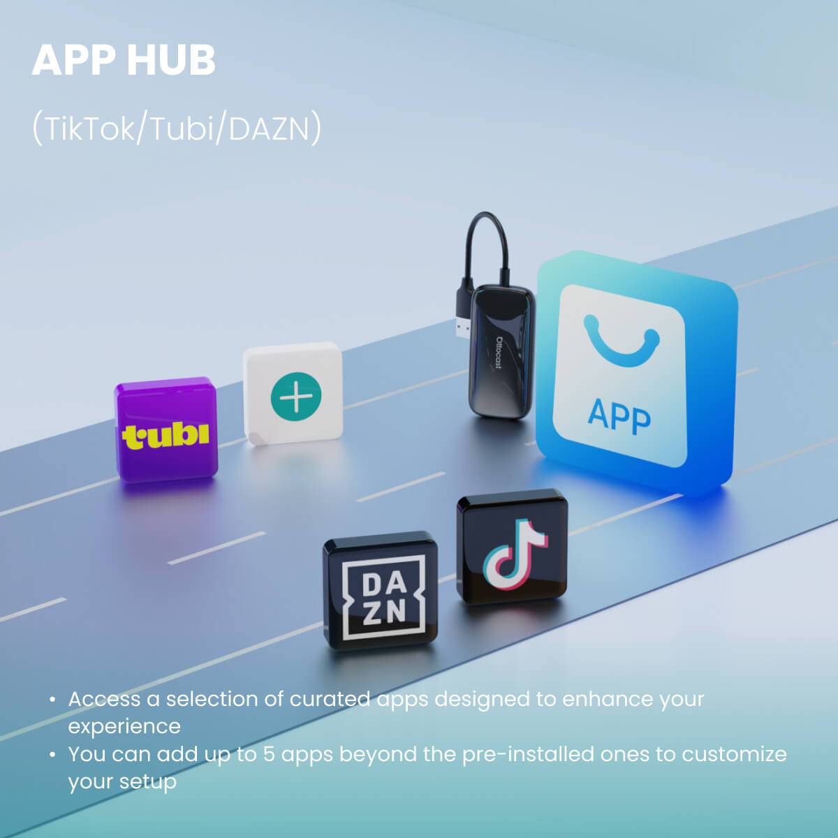 Ottocast Play2Video Pro Wireless CarPlay Android Auto Adapter