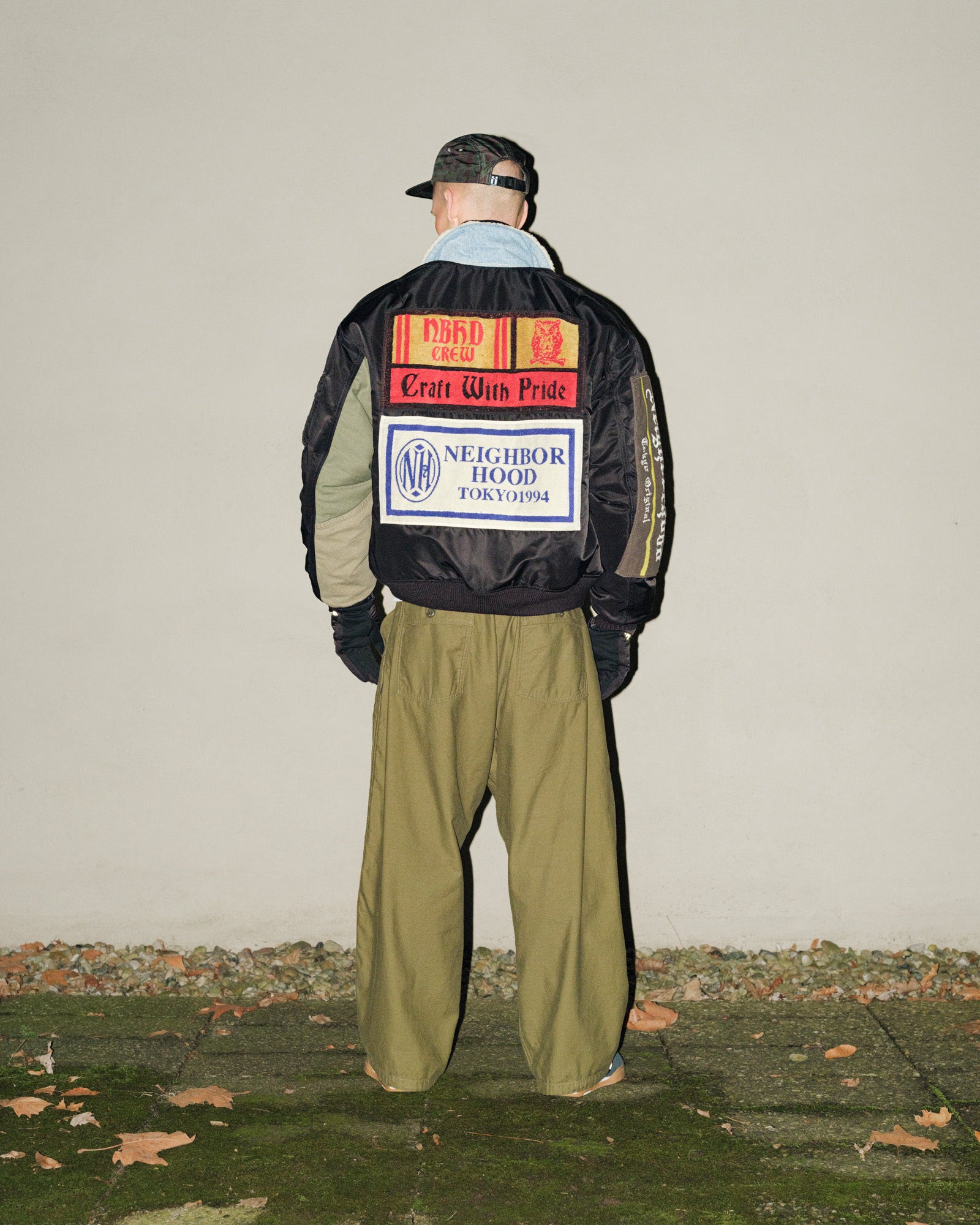 Neighborhood MA-1 Flight Jacket MOD 242UTNH-JKM03 / Black | OVERKILL