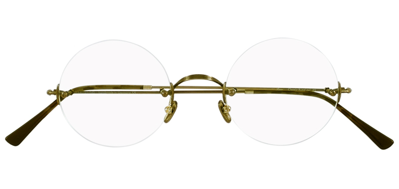 CLASSIC ROUND ルノア リムレス スティーブ・ジョブズ愛用モデル