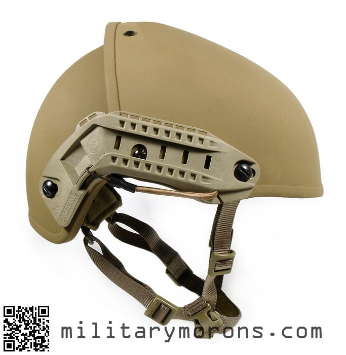 Crye Precision AirFrame Helmet with Rails - 3 Hole Drilled (R