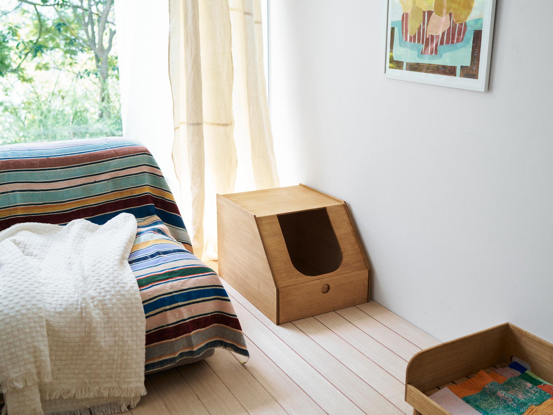 オルネコ 桐のトイレカバー｜オルネコ（爪とぎ・トイレ）｜オルネ ド