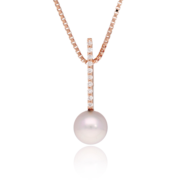 miwa＊ K18 アコヤパール ペンダントトップ オレフィーチェ K18