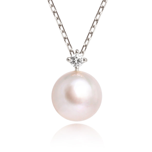 K18/Pt「アコヤ 一粒 パール」ネックレス｜【オレフィーチェ】Orefice