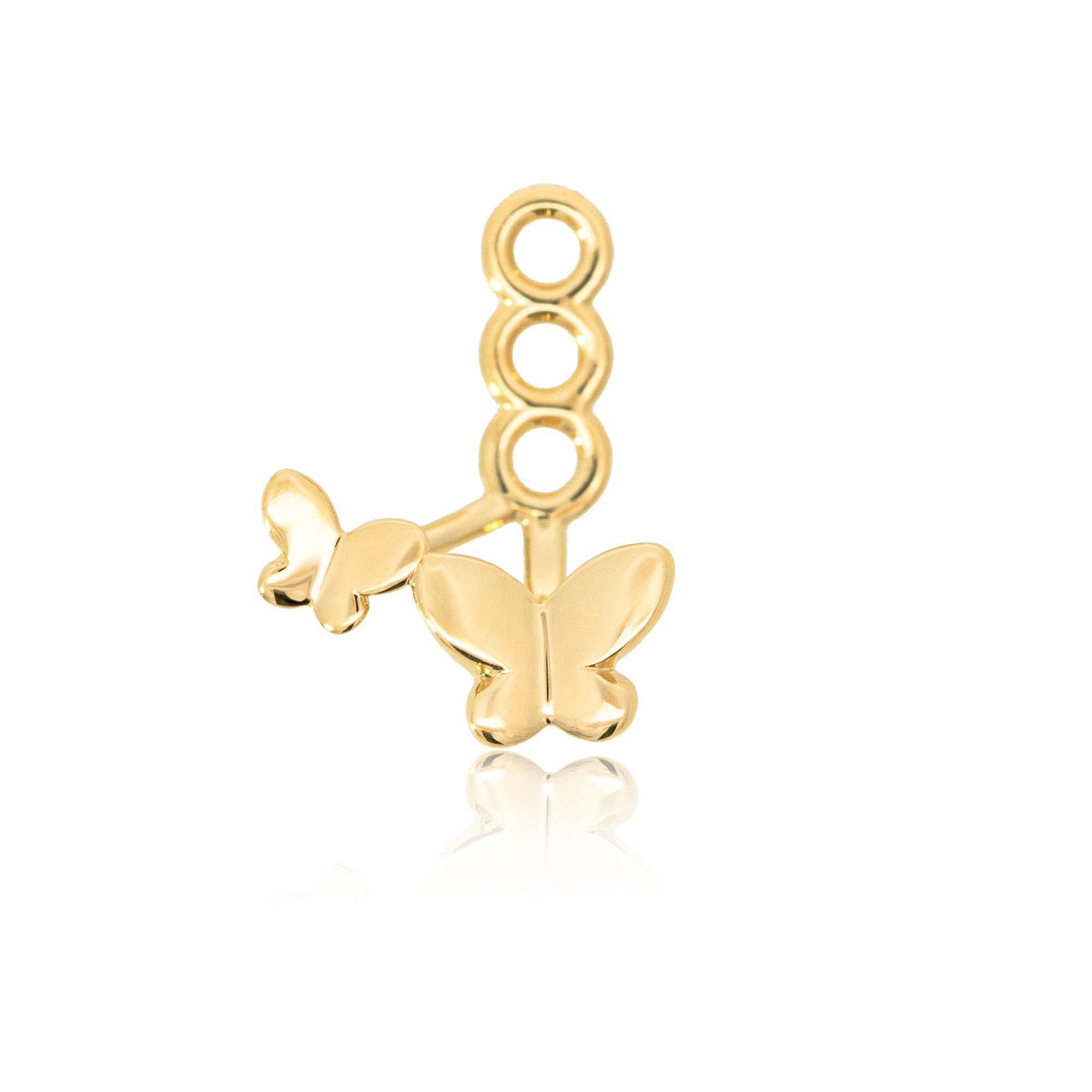 K18/Pt「フルル」ピアスチャーム（片耳用）｜【オレフィーチェ】Orefice