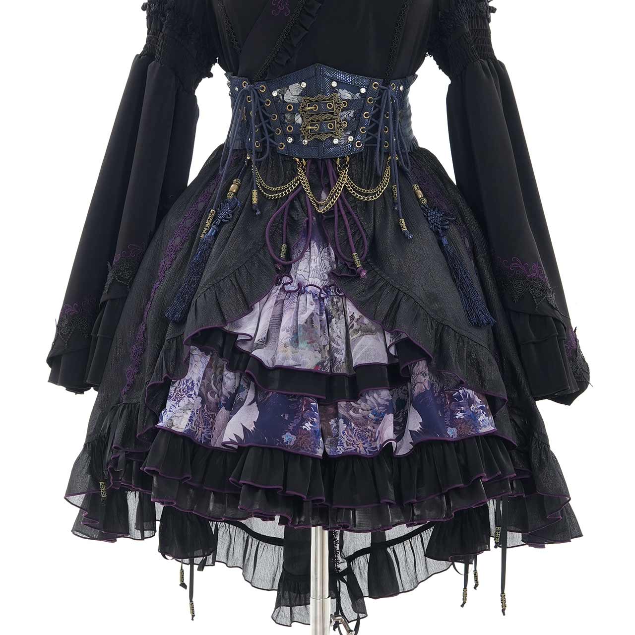 OZZON JAPAN / 鱗紋コルセットベルト