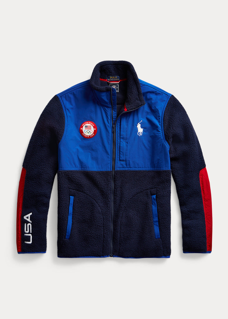 Polo Ralph Lauren Team USA Hybrid Jacket, Navy – OZNICO