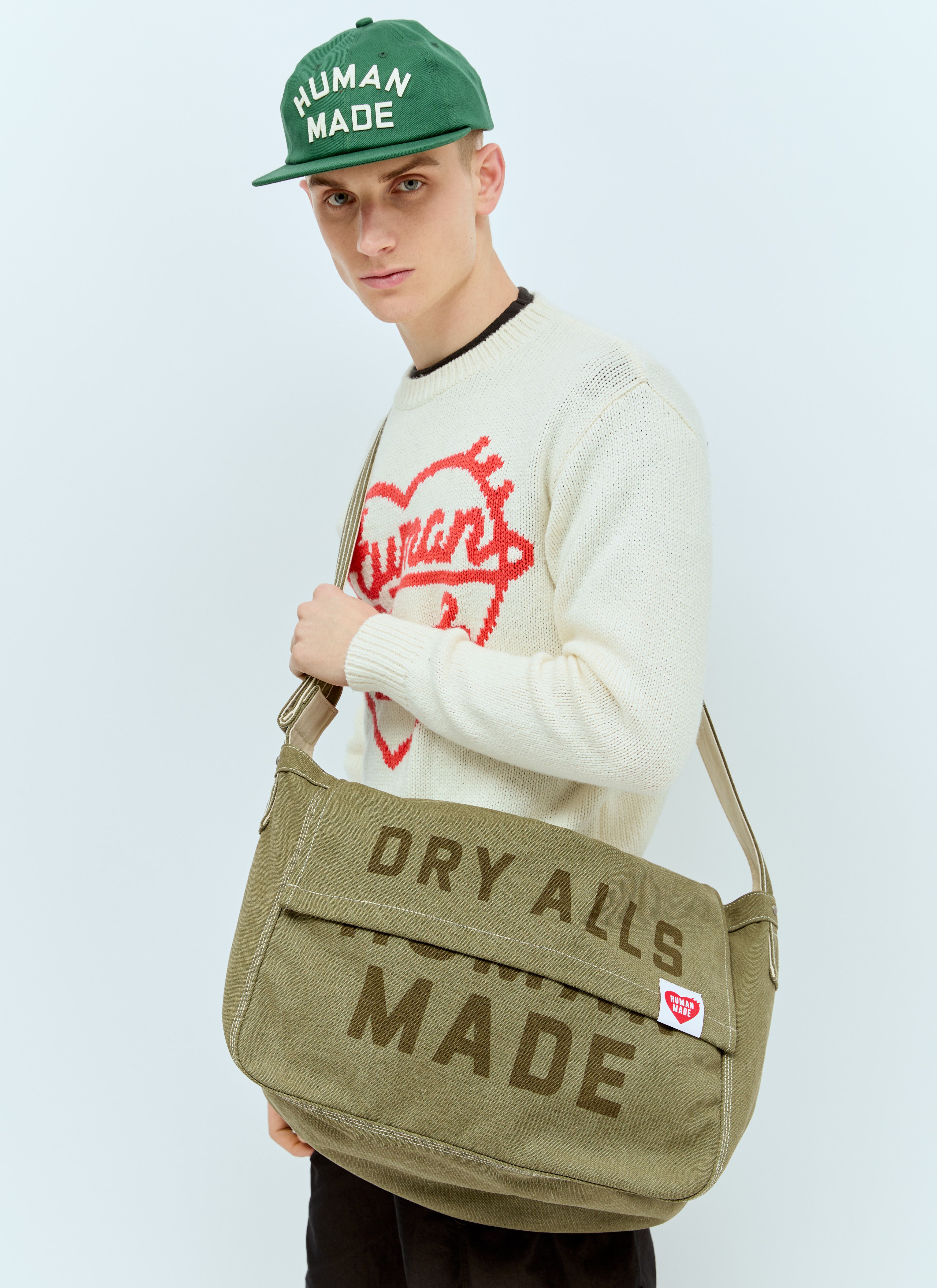 Human Made Mail Crossbody Bag en Green pour homme | LN-CC®