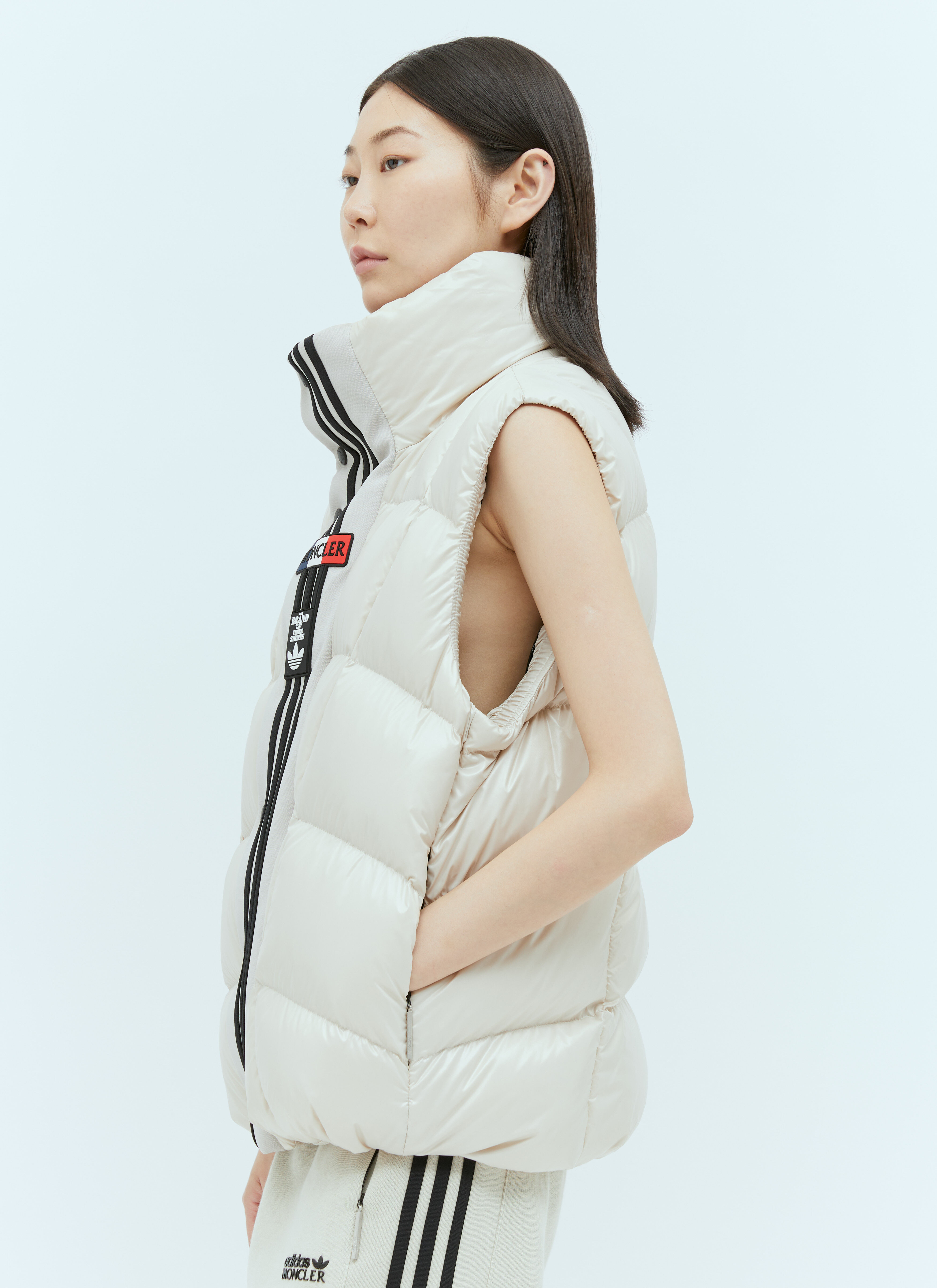 Moncler x adidas Originals レディース ボゾンダウンベスト の