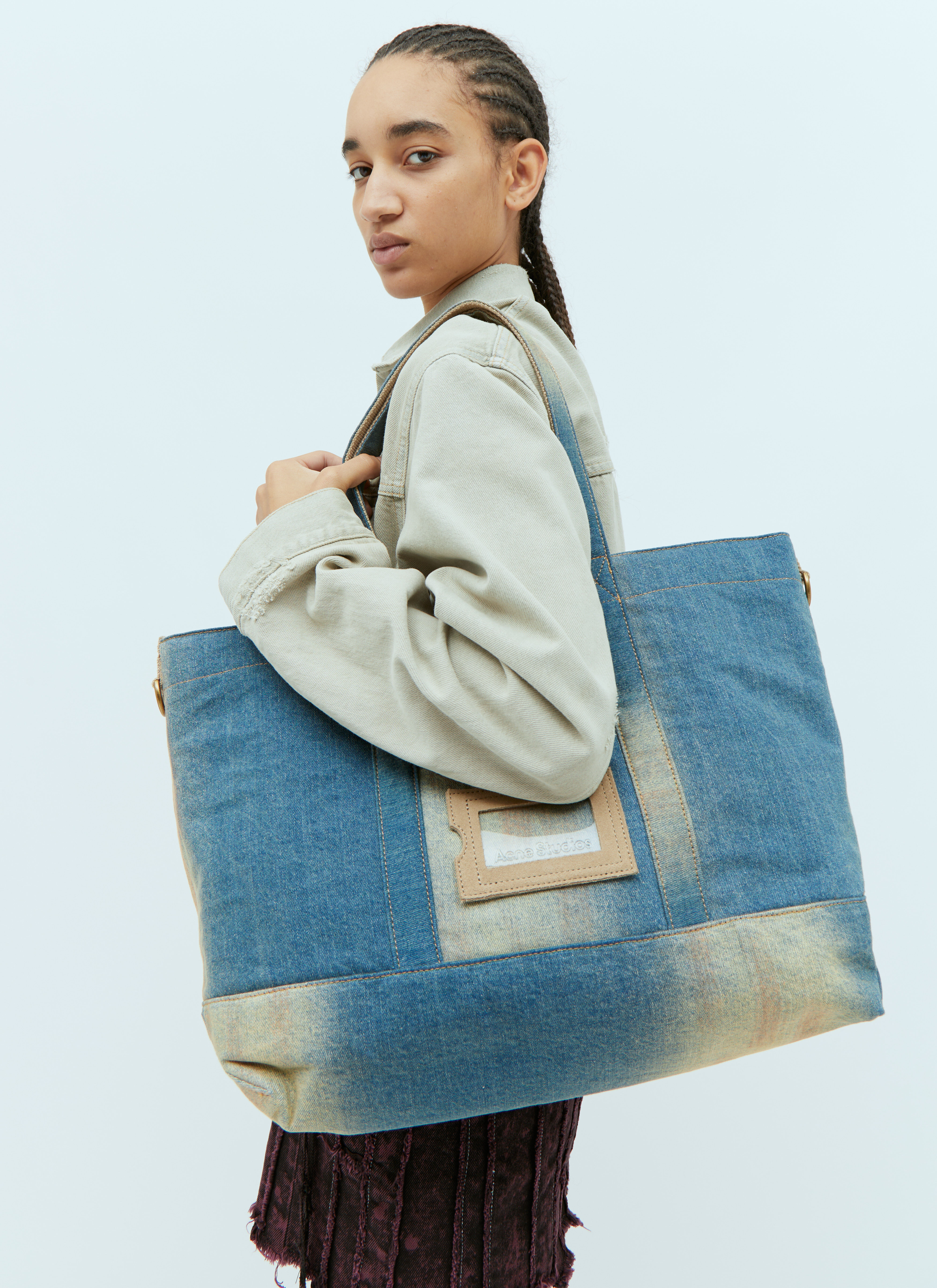 Acne Studios レディース デニムトートバッグ の ライトブルー | LN-CC®