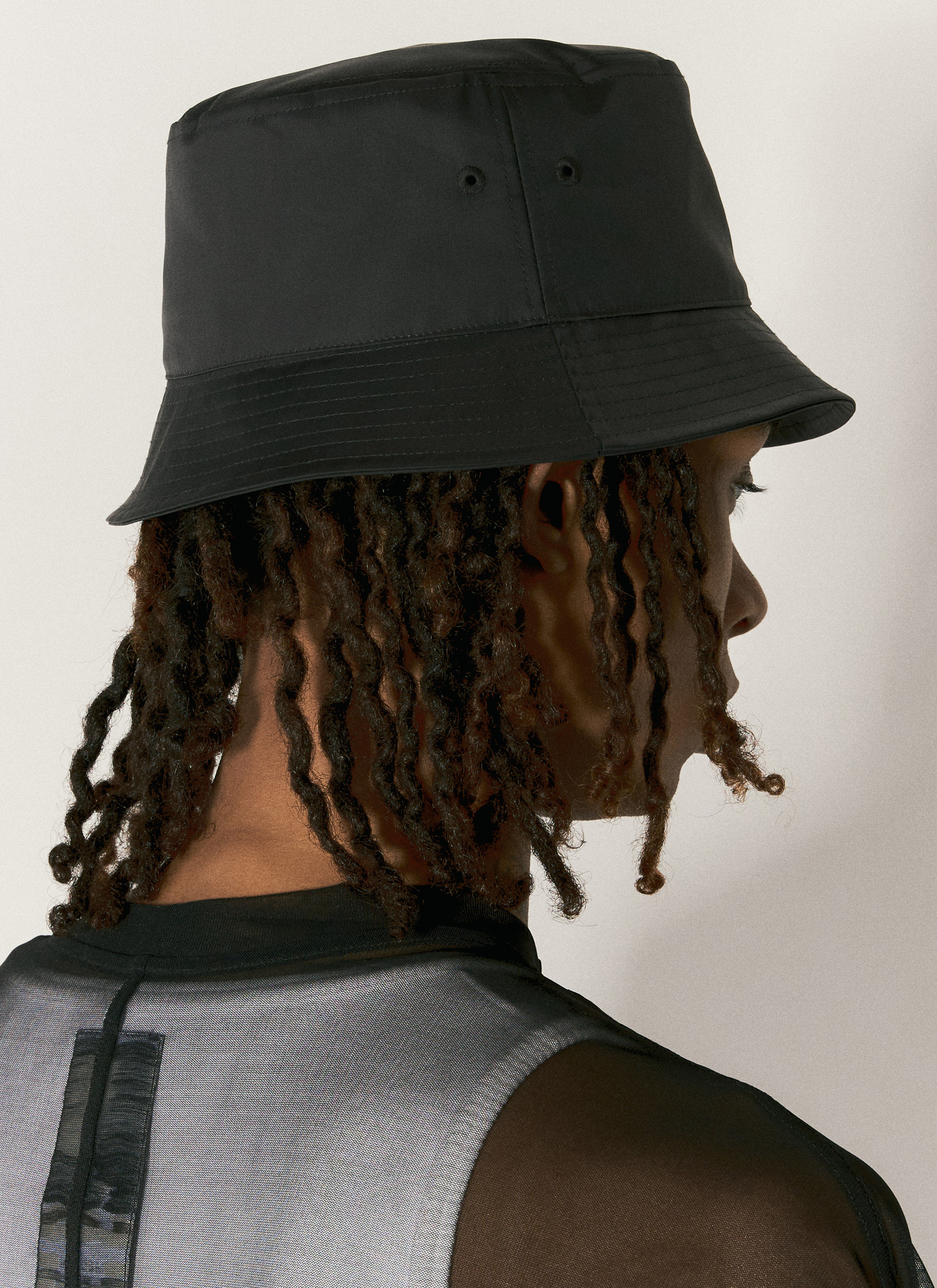Rick Owens x Champion Men's' Gilligan Bucket Hat in Black | LN-CC®