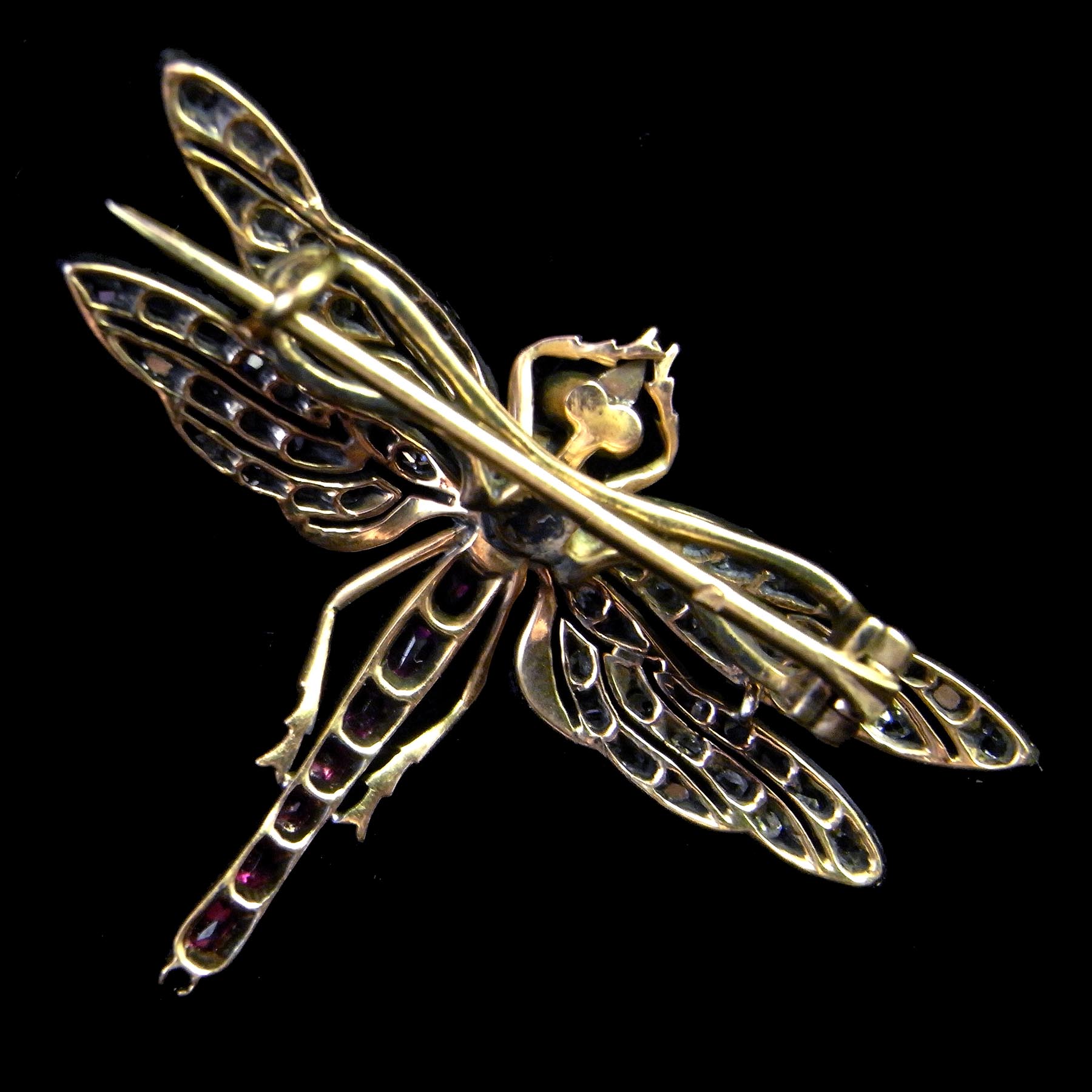 リヴェリュール 蜻蛉アンティークブローチ | ルーヴルアンティーク