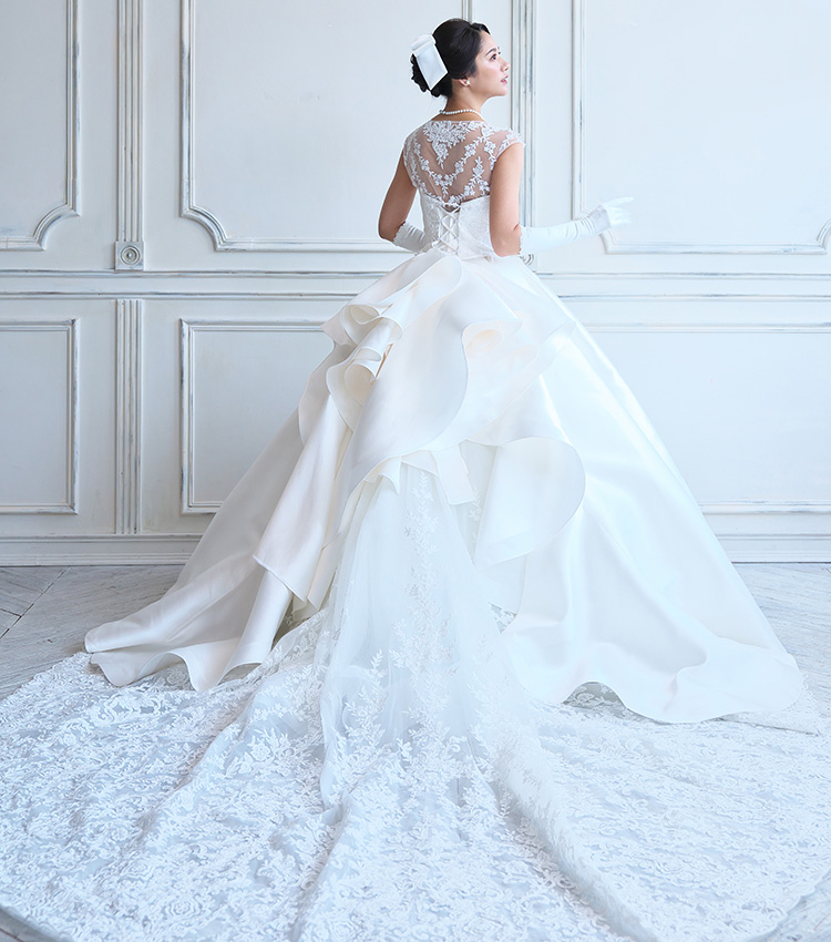 リボンヘッドドレス【プレシャスリボン】 通信販売ブライダル