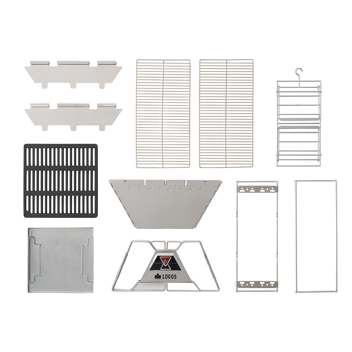 LOGOS the ピラミッドTAKIBI L ・コンプリートDX|ギア|グリル・たき火