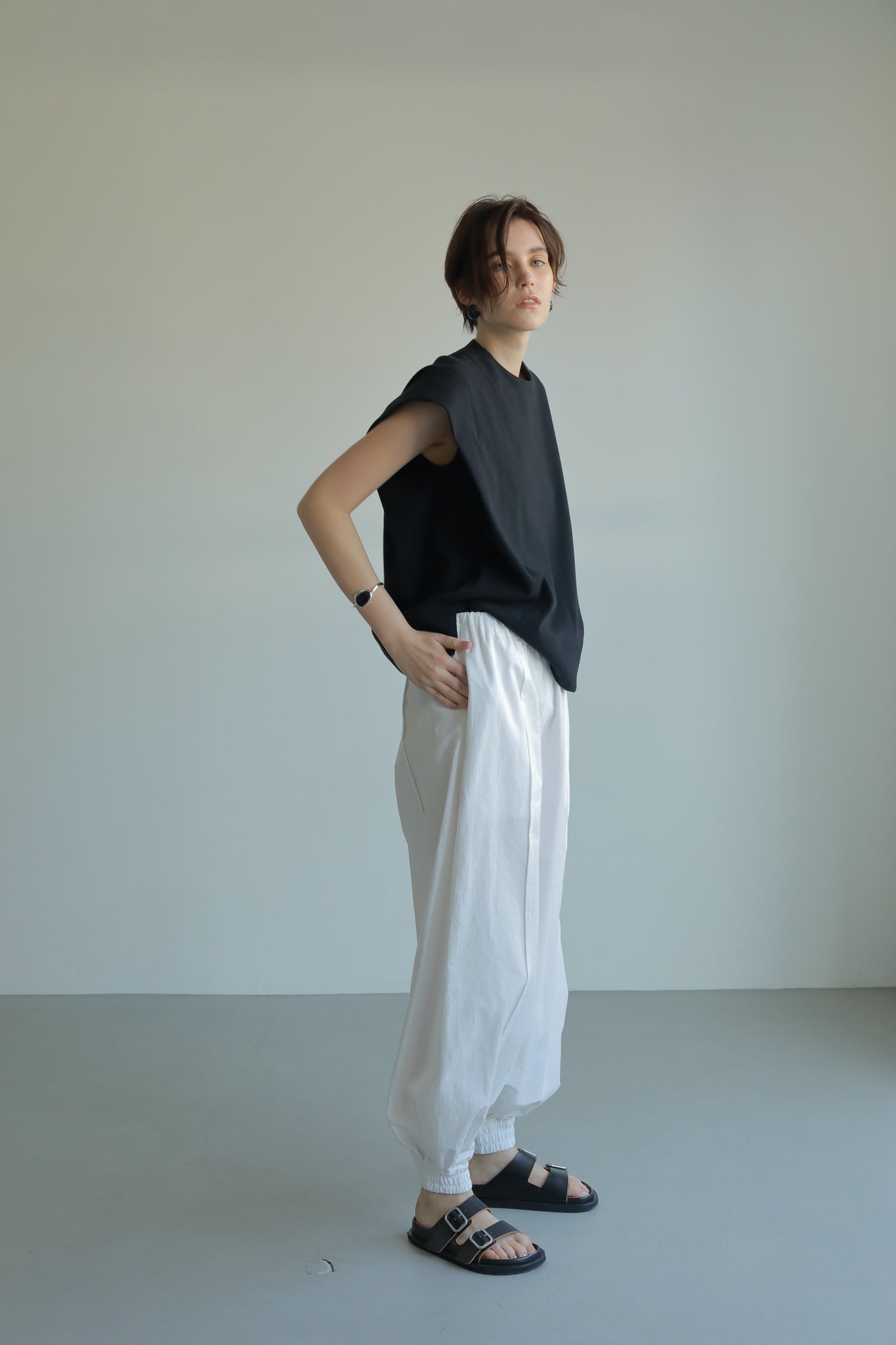 LOHEN ハイカウントバルーンパンツ