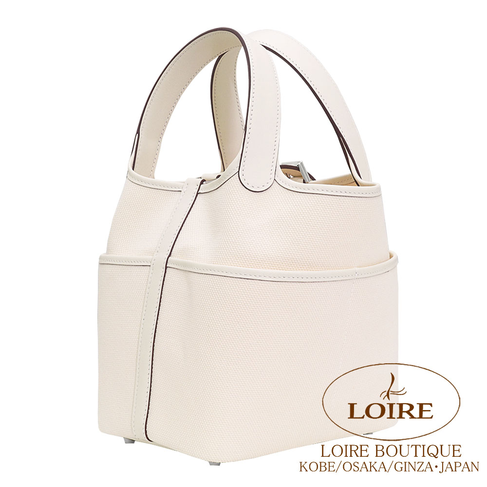 【icocaさま専用】HERMES ピコタン　PM ホワイト icocaさま専用】HERMES ピコタン PM ホワイト - メルカリ