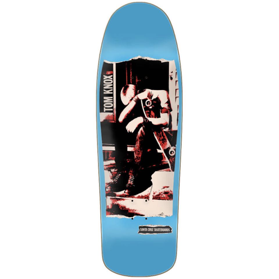 Santa Cruz Tom Knox Punk Reissue Deck 9.89