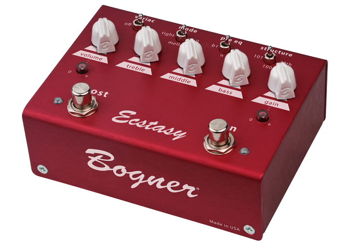 Bogner Amplification Ecstasy Red Overdrive Pedal