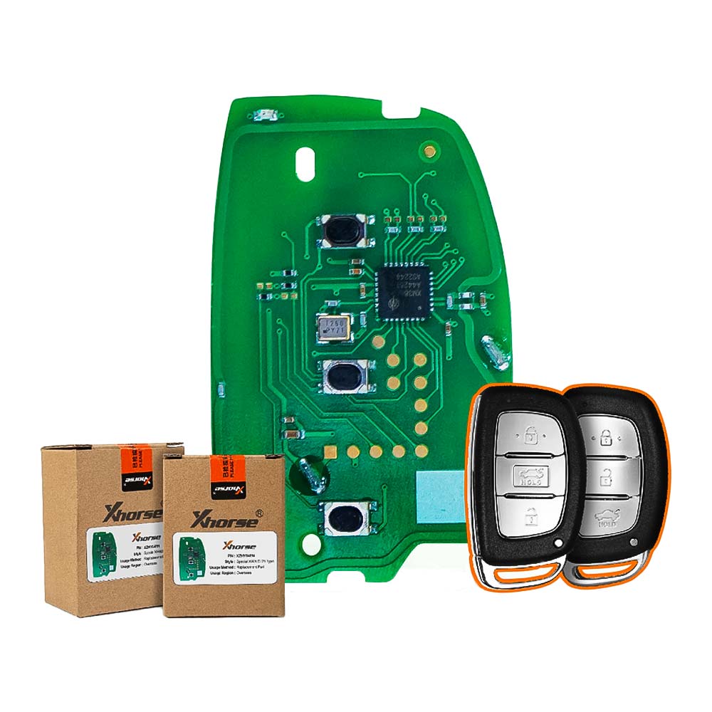 Xhorse XZHY84EN Hyundai Smart Key 3 Buttons PCB Board for VVDI Key