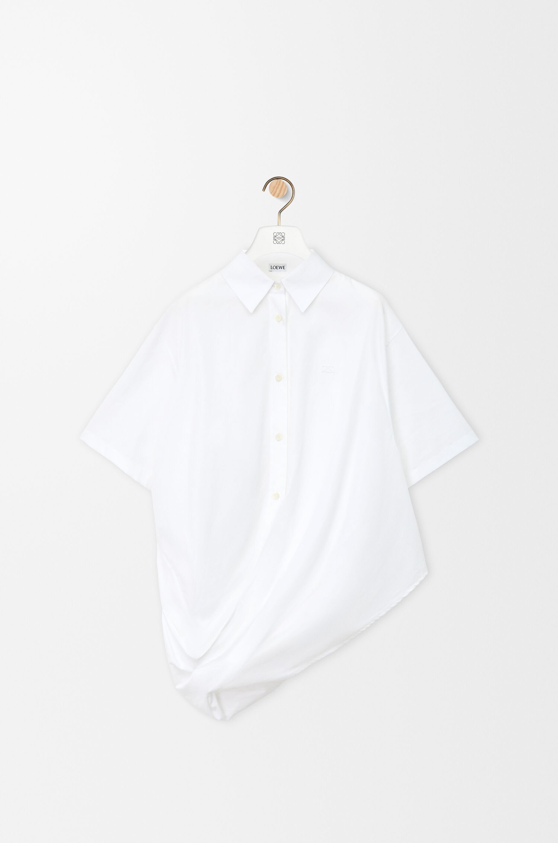 ショートスリーブ シャツ（コットン） ホワイト - LOEWE Japan