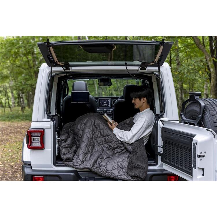 LUGH 魔法瓶ブランケット Classic Lサイズ フォギーブラック(L