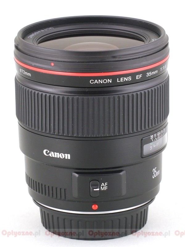 Canon EF 35 mm f/1.4L USM - LensTip.com