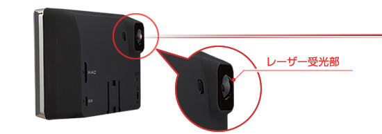 ZERO 707LV】 コムテック レーザー＆レーダー探知機 新型レーザー式