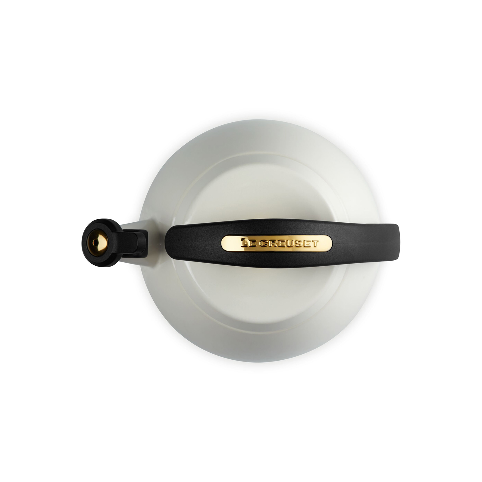 クロシェ・ケトル クリーム (ゴールドツマミ) | コーヒー・ティー ｜ル