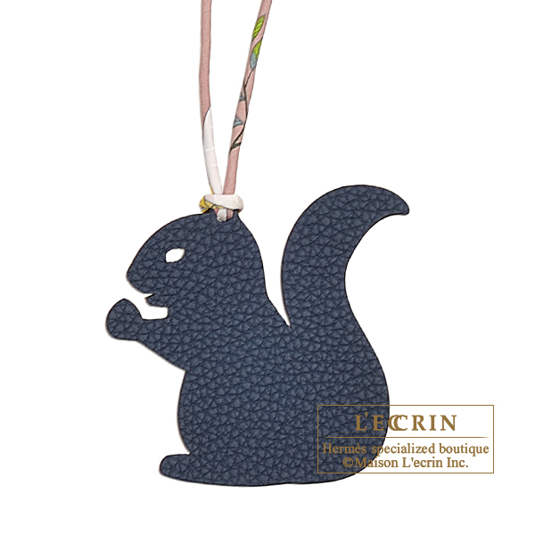 エルメス プティアッシュ リス ネイビー/グレー トリヨンクレマンス