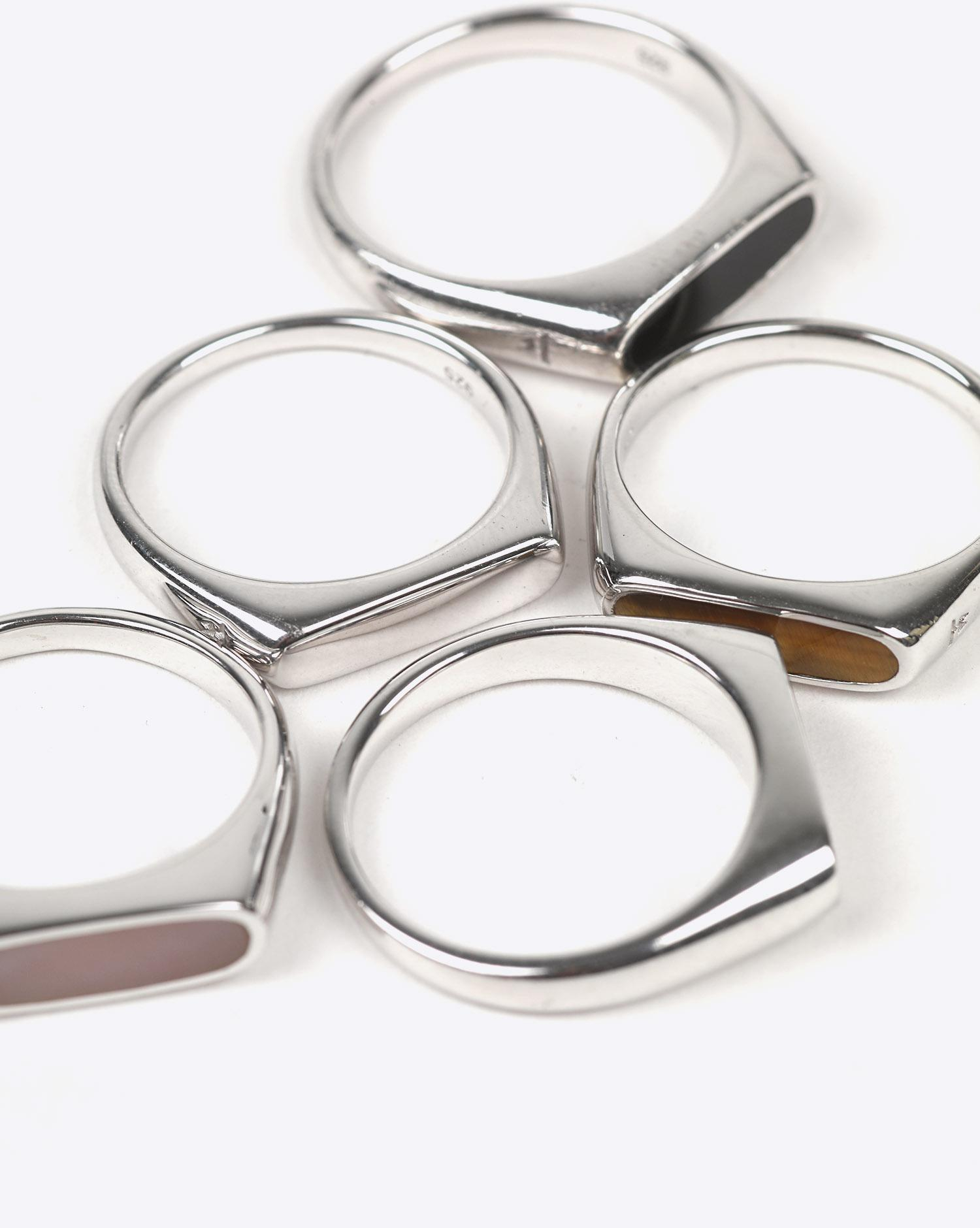 Tom Wood Knut Ring - Silver pour Unisexe