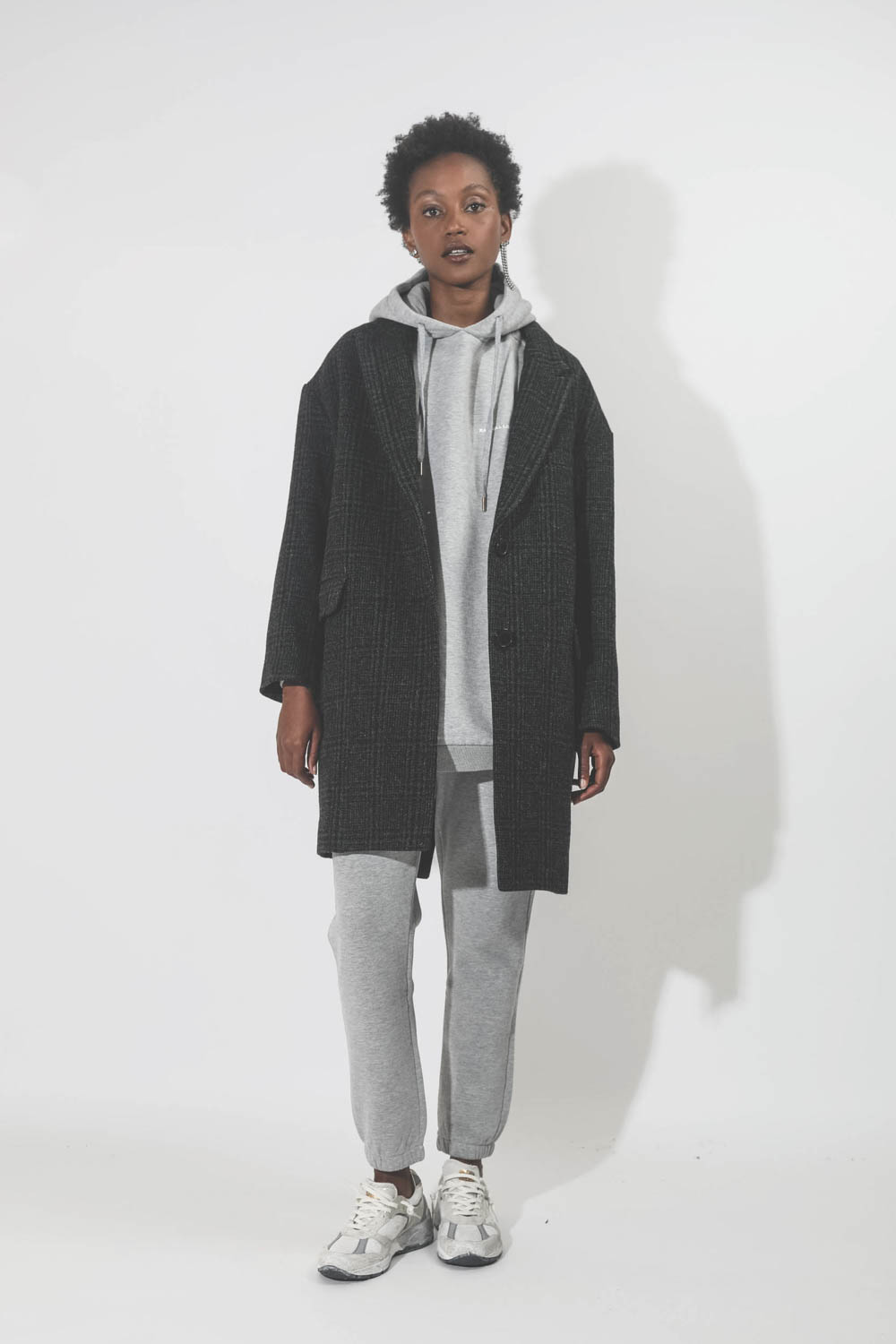 Isabel Marant Etoile Manteau Limiza – Anthracite