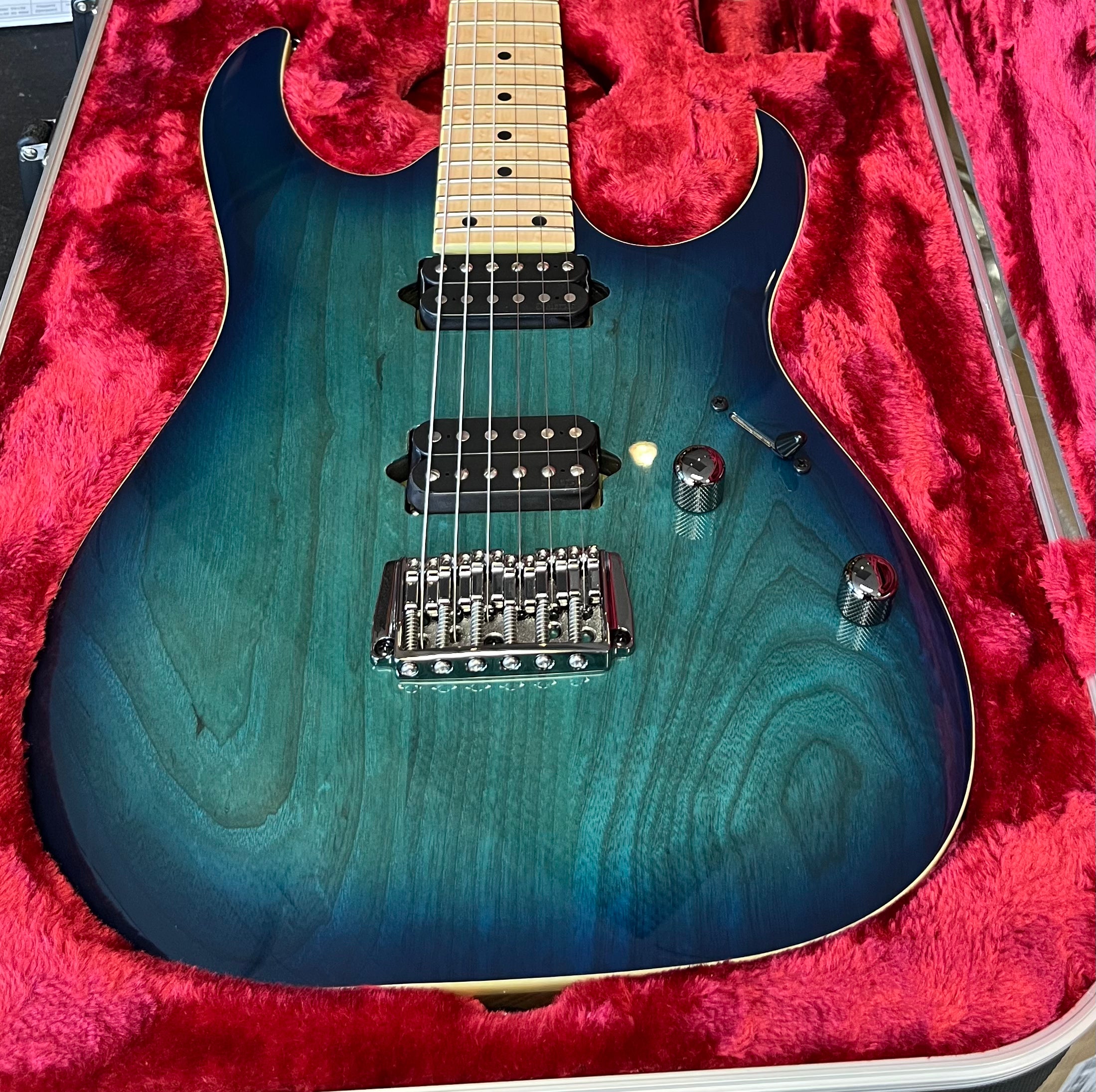 Ibanez MADE IN JAPAN RG652 AHMFX-NGB RG Prestige Fixed Bridge