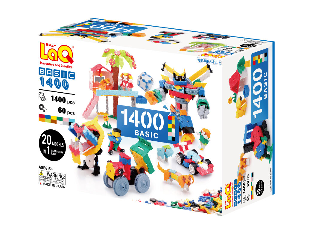 LaQ ベーシック 1400 | 商品情報 | LaQ （ラキュー） : まったく新しい