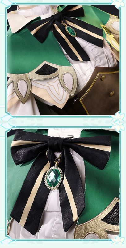 三分妄想1/3Delusion】原神 Genshin ウェンティ-Venti コスプレ衣装